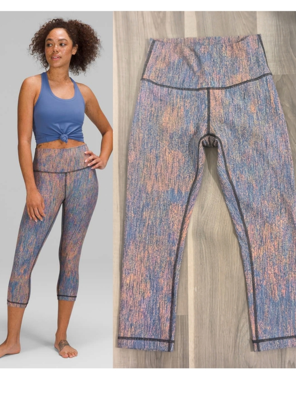 Lululemon | Wunder Under High-Rise Crop 21" in Spectral Fusion